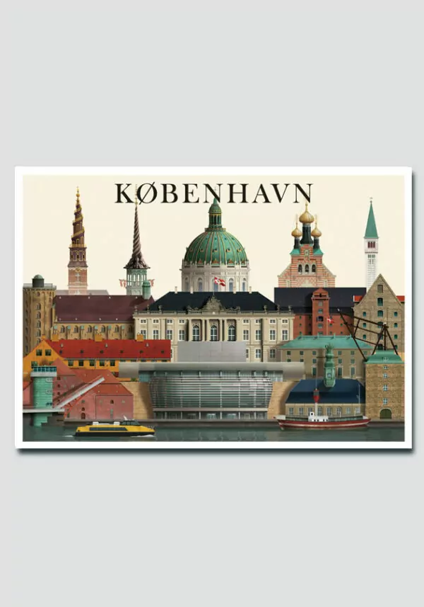 København postkort by Martin Schwartz