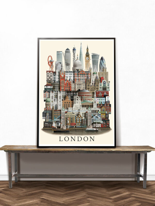 London plakat Martin Schwartz