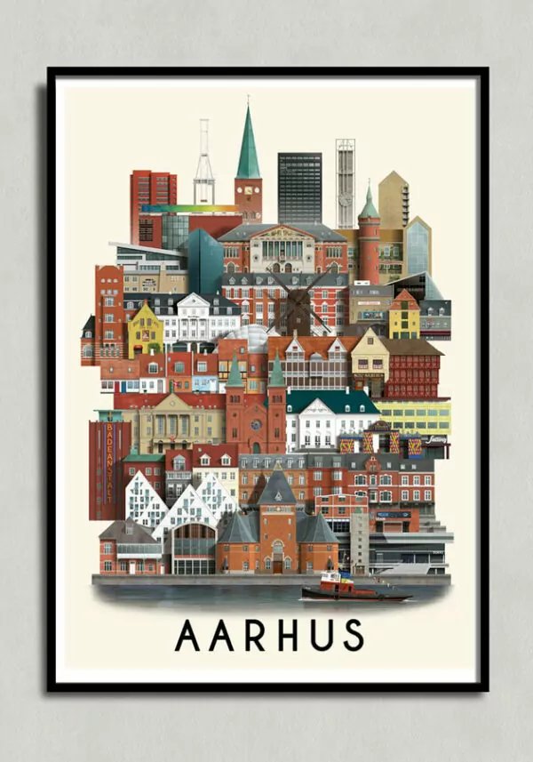 Aarhus plakat Martin Schwartz