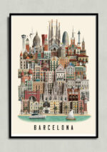 Barcelona plakat Martin Schwartz