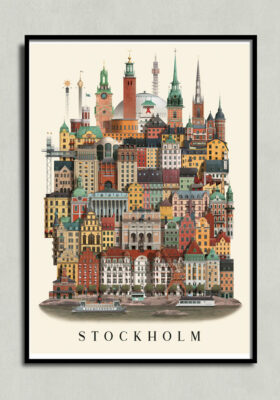 Stockholm plakat Martin Schwartz