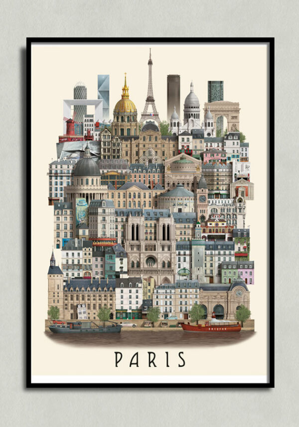 Paris plakat Martin Schwartz