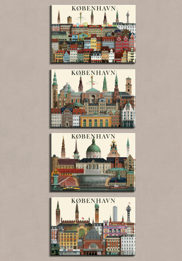 København XI magnet - Image 2