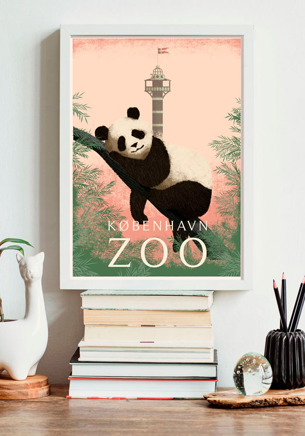 atlet Forebyggelse Mus København Zoo pink – Martin Schwartz shop