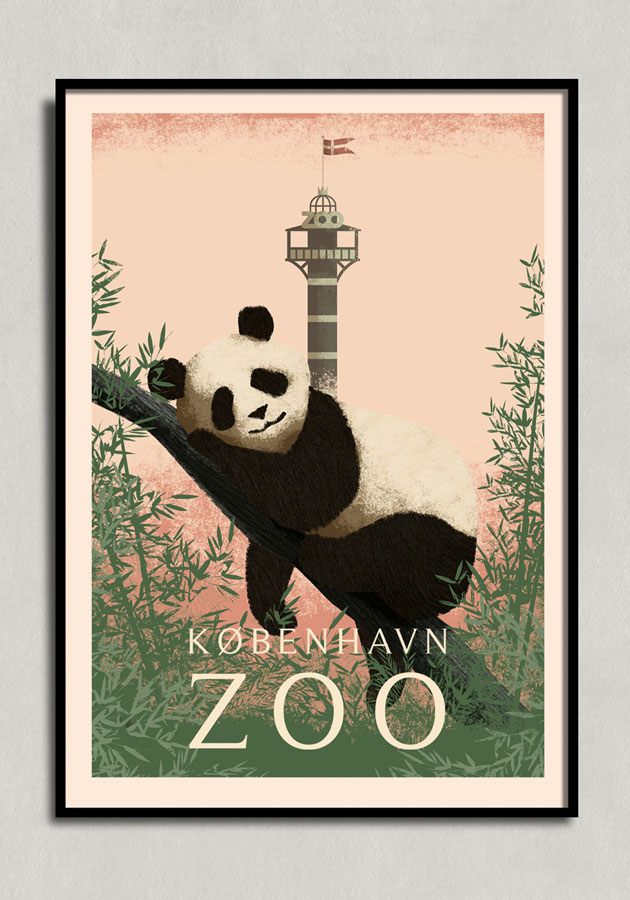 atlet Forebyggelse Mus København Zoo pink – Martin Schwartz shop