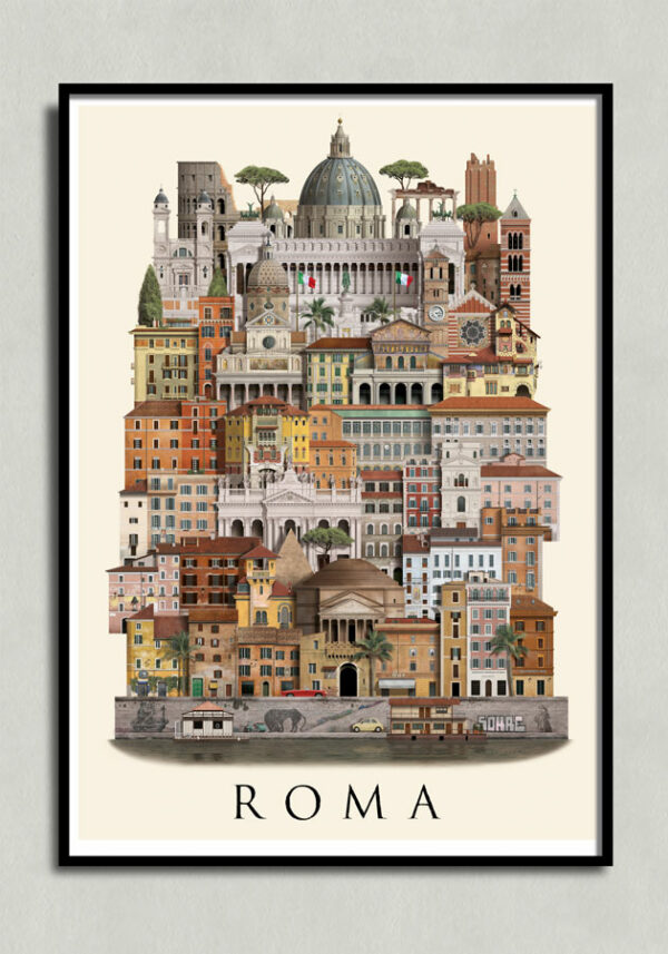 Rome poster by Martin Schwartz