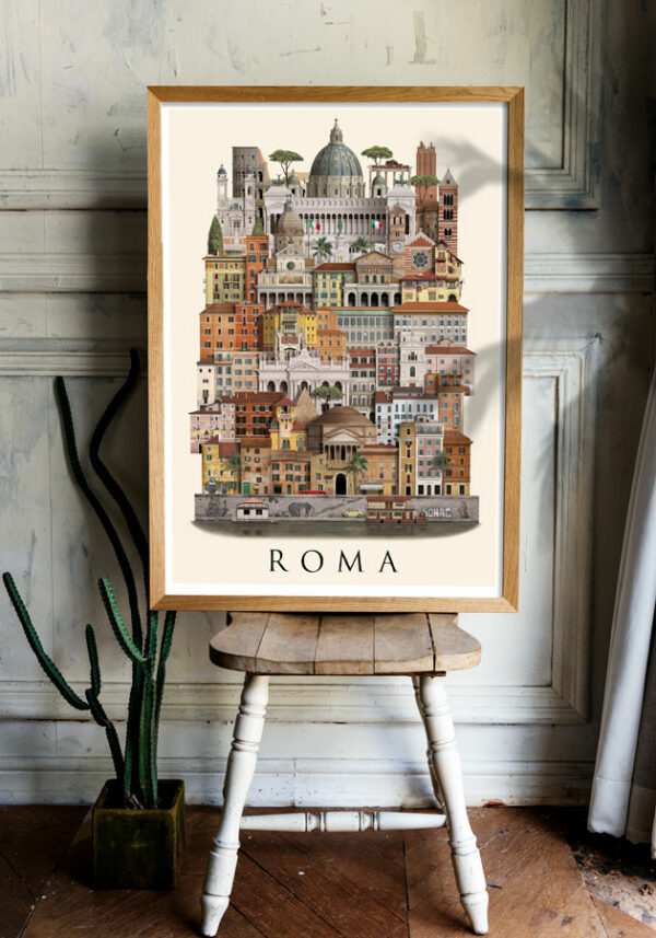 Rome poster by Martin Schwartz