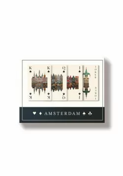 Amsterdam spillekort Gaveæske med 2 sæt kort