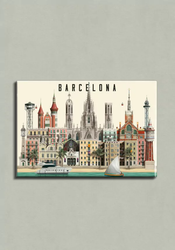 Barcelona magnet I