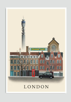 London postcard by Martin Schwartz