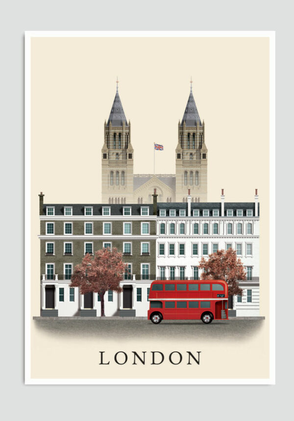 London postcard by Martin Schwartz