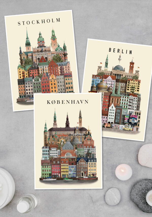 København A4 print - Image 3