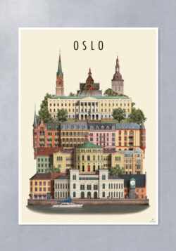 Oslo A4 print