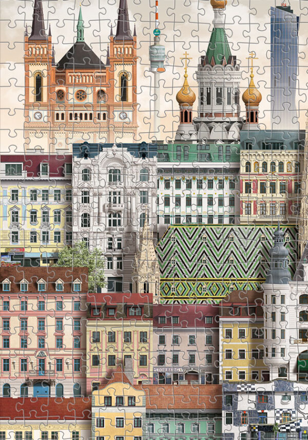 Wien (1000 brikker) - Image 3